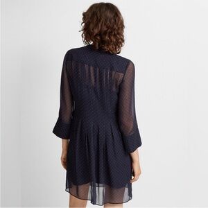 Club Monaco silk polka dot dress - so flattering, great condition